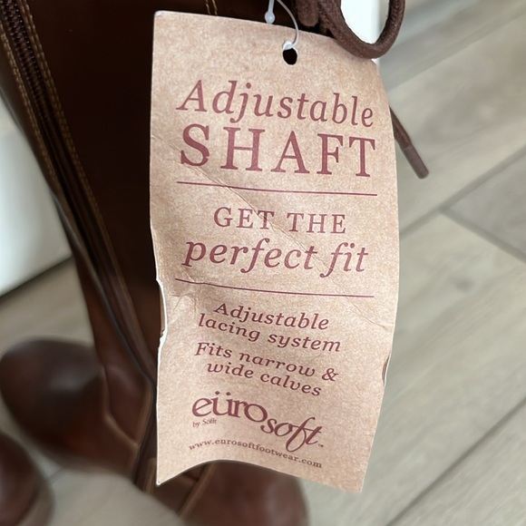 Eurosoft by Sofft boots adjustable for narrow/wide calves! BNWT Sz. 8 - Picture 3 of 8